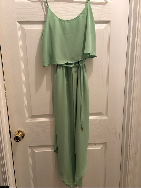 Dresses & Skirts - Light Green Spaghetti Strap Madi Dress